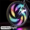 3D Bicycle Spokes LED Lights Colorful Bicycle Wheel Light Multi-color 42 Patterns 16 LED Bike Spokes Light - Image 4
