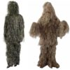 Hunting Ghillie Suit Camo Woodland Camouflage Forest 3D Tactical Suits Sniper Clothes Airsoft Military Hunting Outdoor Costume