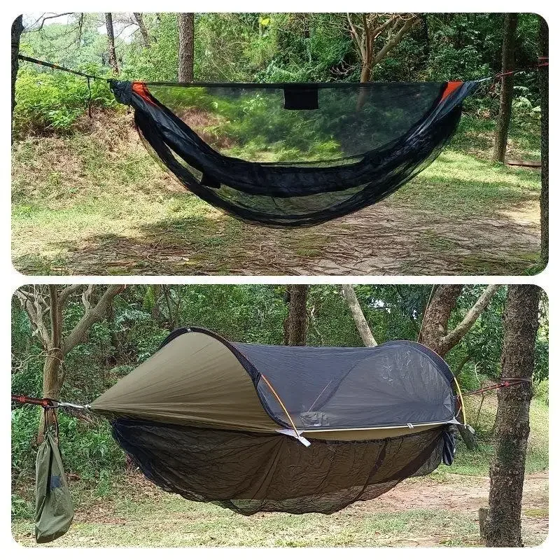 Camping Hammock in the forest