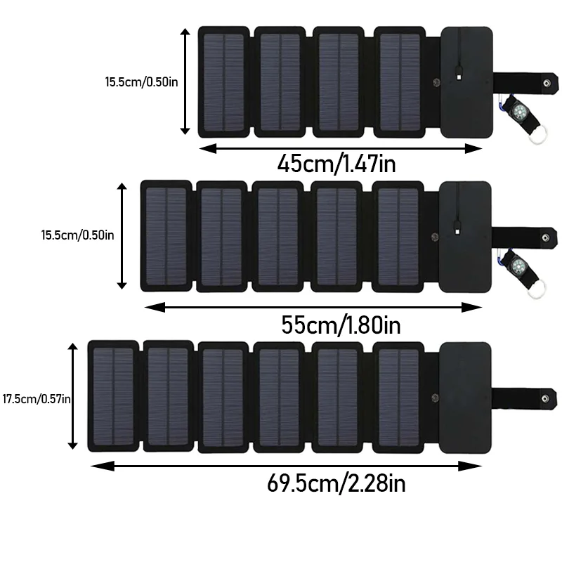 Three different variations of the product