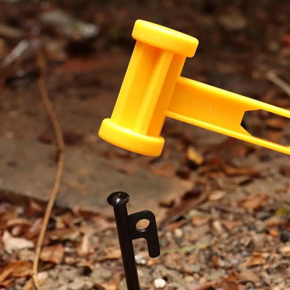 Outdoor Light Weight Hammer Yellow outside